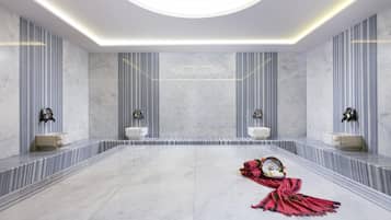 Turkish bath, massages