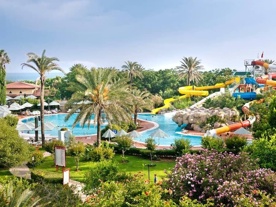 Indoor pool, 2 outdoor pools, pool umbrellas, sun loungers