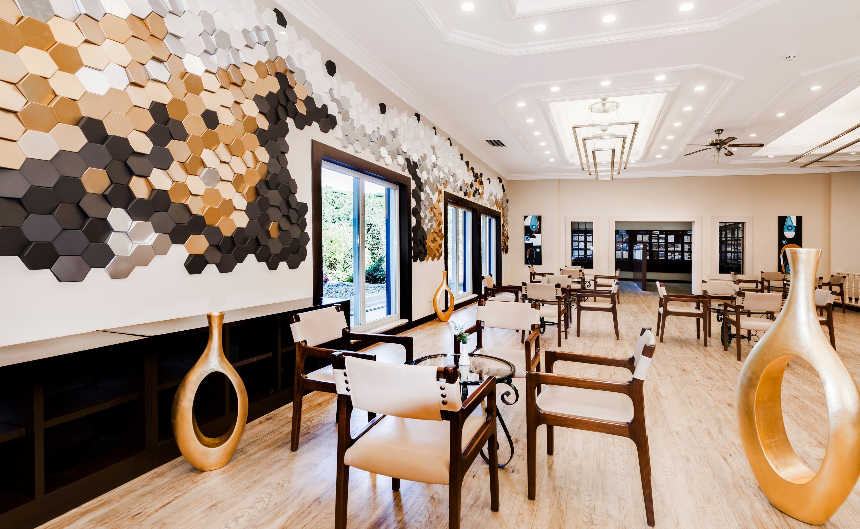 Breakfast, lunch, dinner served; international cuisine, pool views 