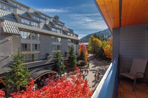 Condo, 1 Bedroom + Loft, Hot Tub (Unit 205) | Mountain view - Village Gate House by Whiski Jack (Whistler)