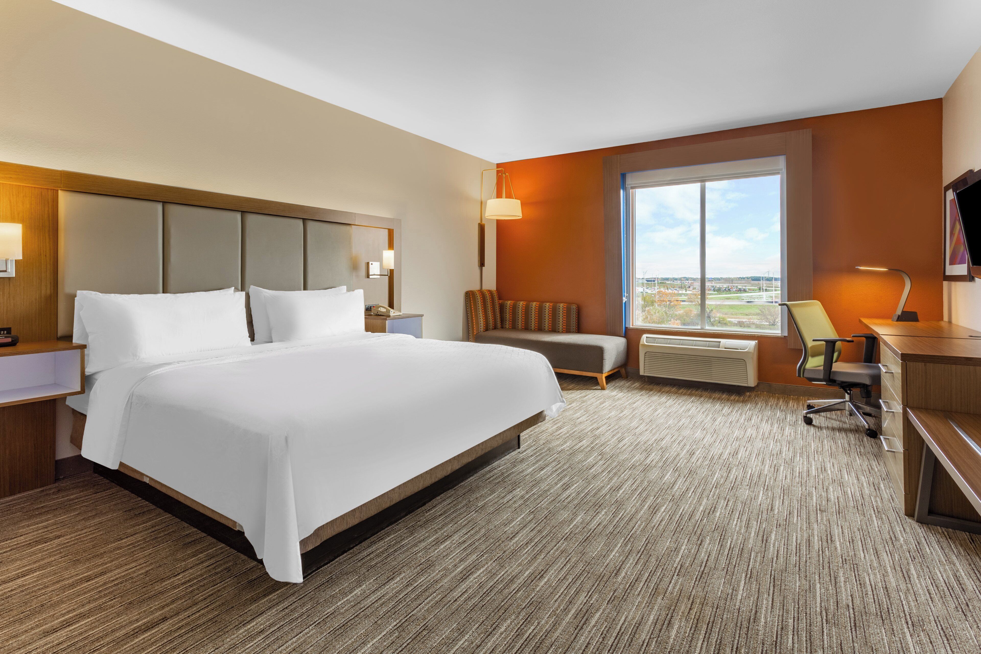 desk, laptop workspace, iron/ironing board, free cots/infant beds