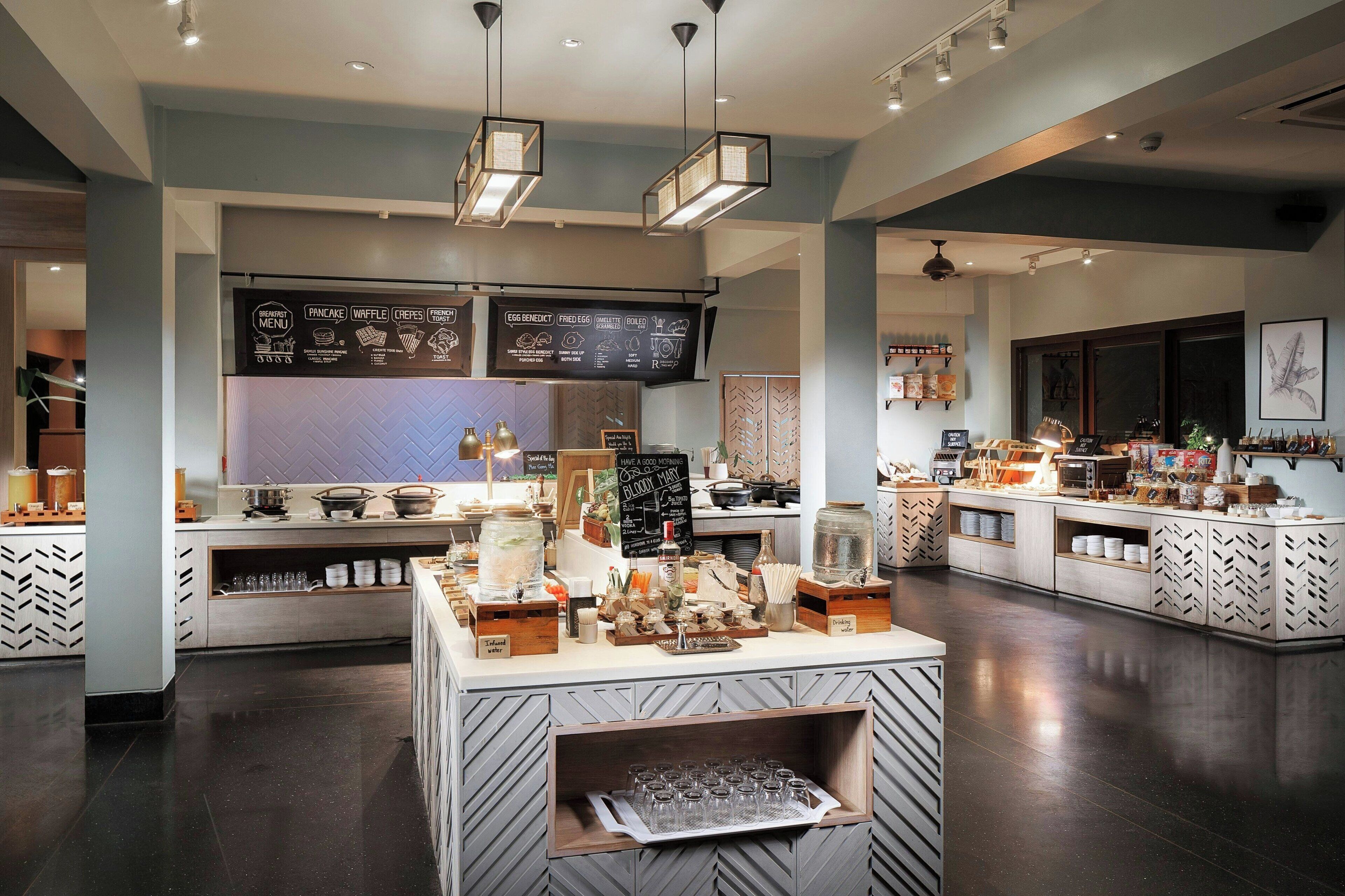 daily buffet breakfast (thb 930 per person)