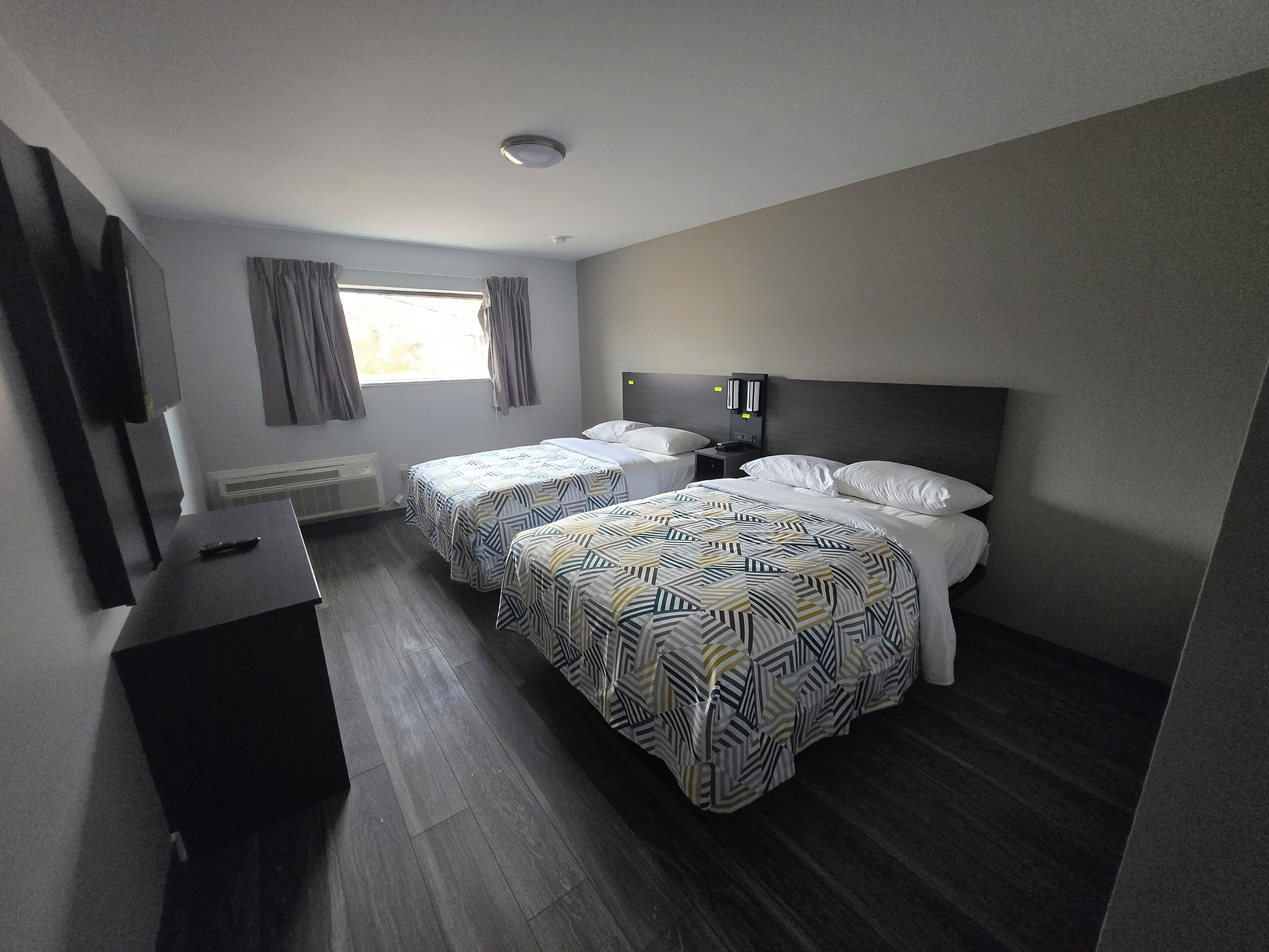 Standard Room, 2 Double Beds, Non Smoking | Premium bedding, down comforters, blackout drapes, free WiFi