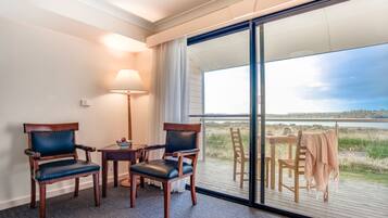 Water View King Room | Premium bedding, in-room safe, individually furnished, desk
