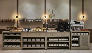 Daily buffet breakfast for a fee