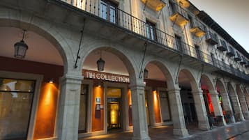 Voorkant van accommodatie