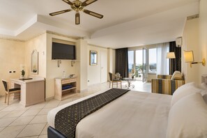 Suite | Minibar, in-room safe, desk, blackout curtains - Sant Alphio Garden Hotel & Spa (Giardini Naxos)