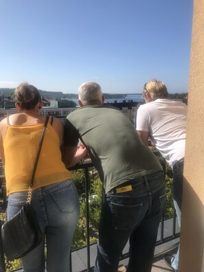 Vue depuis l’hébergement