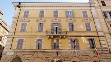 Fassade der Unterkunft