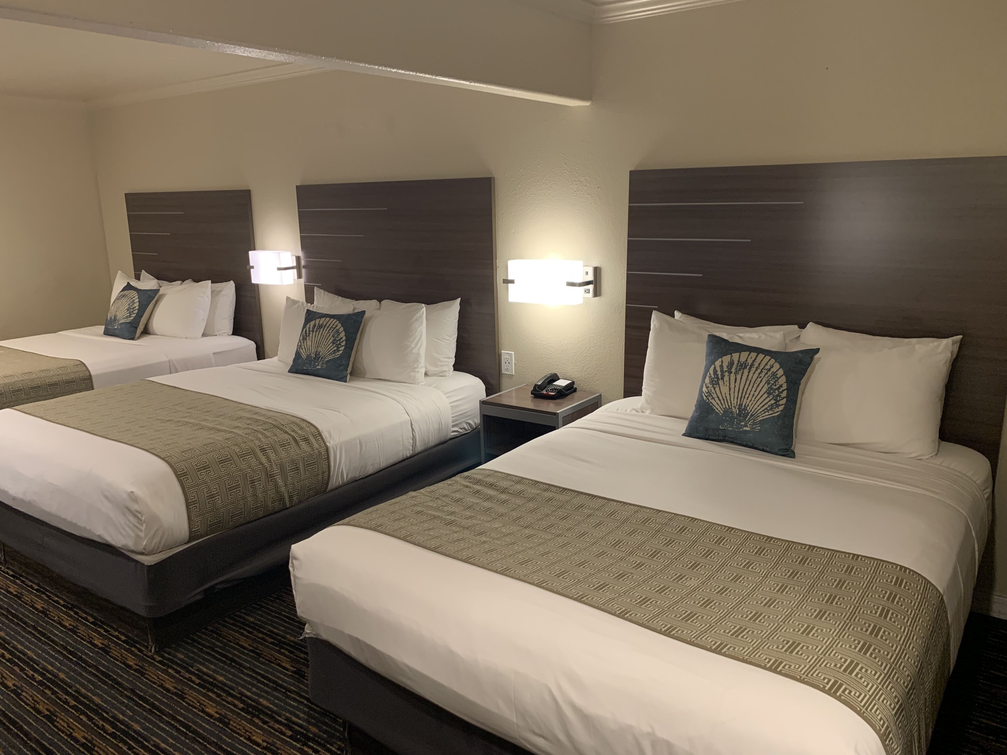 Family Room, Multiple Beds | Desk, blackout curtains, iron/ironing board, free WiFi