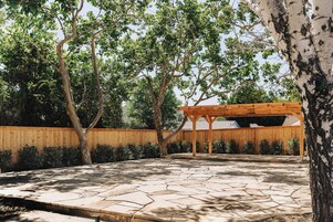 Área externa para banquete