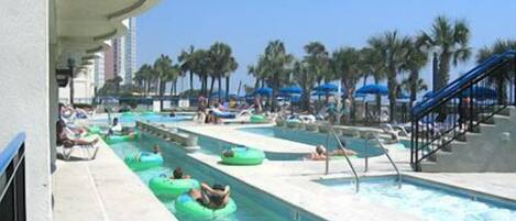 Indoor pool, 3 outdoor pools