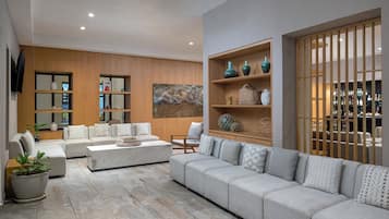Sala de estar en el lobby
