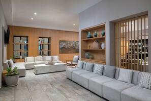 Lobby sitting area