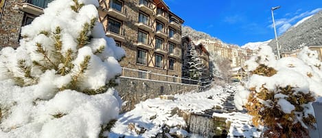 Façade de l’hébergement