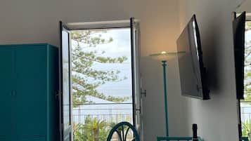 Chambre Supérieure Double ou avec lits jumeaux, vue mer | Balcon