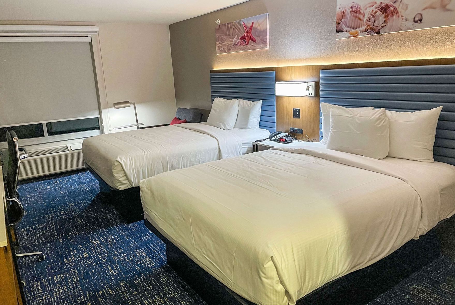 In-room safe, desk, blackout curtains, iron/ironing board