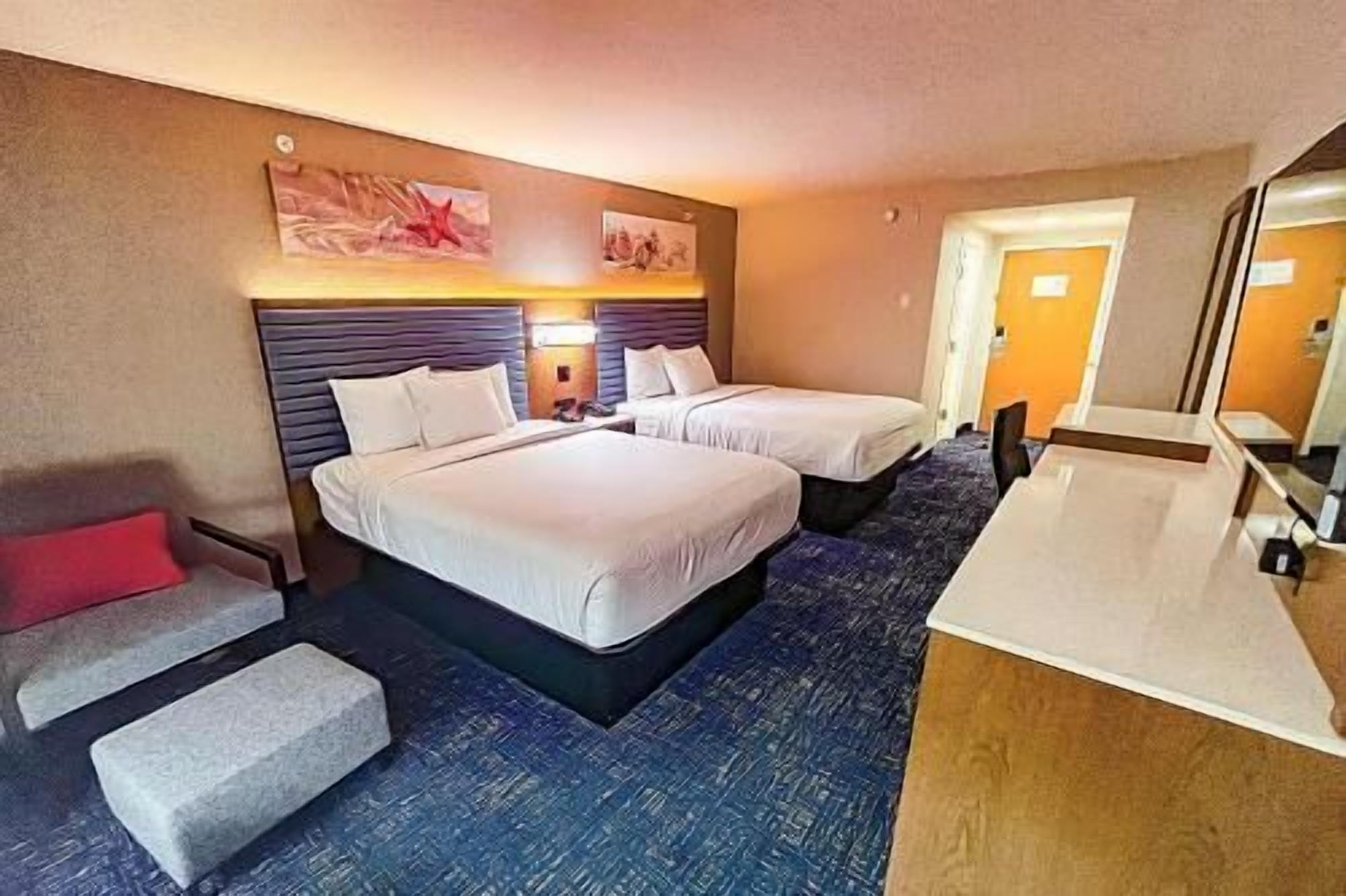 In-room safe, desk, blackout curtains, iron/ironing board