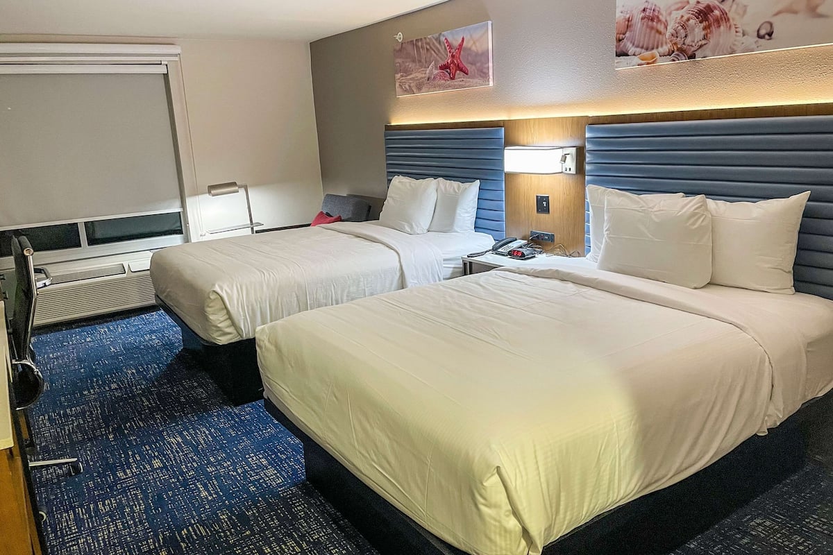 In-room safe, desk, blackout drapes, iron/ironing board