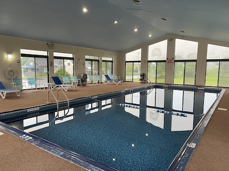 Indoor pool. Travelodge by Wyndham Hershey