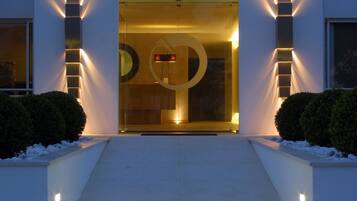 Entrada de la propiedad