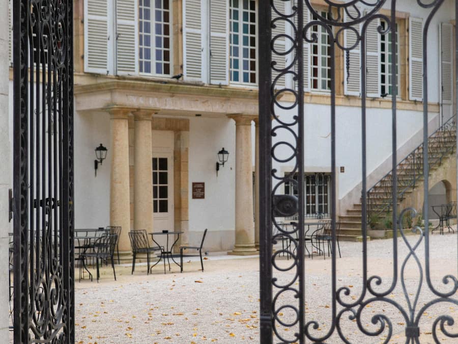 Overnatningsstedets facade