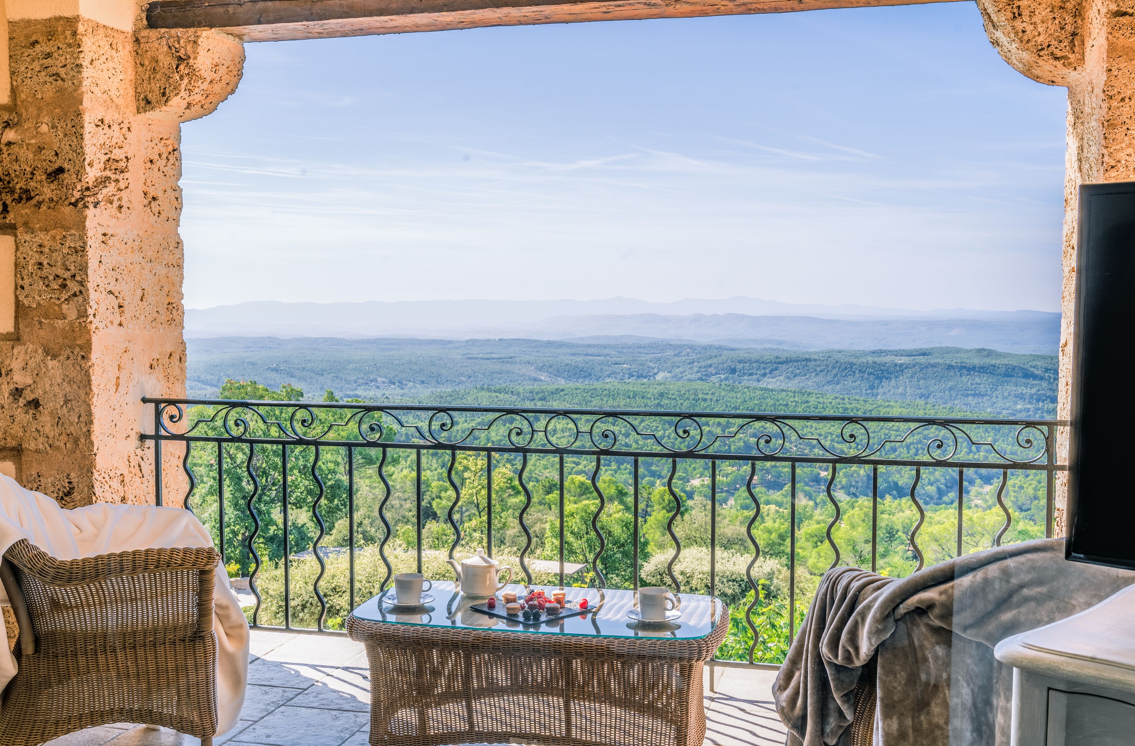 Vista dalla struttura