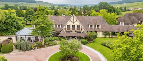 Majoituspaikan sisäänkäynti