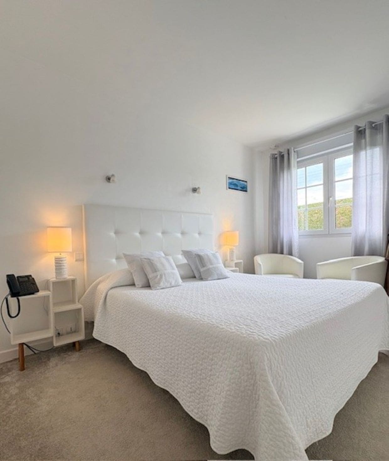 Kahden hengen standard-huone | Egyptinpuuvillaiset lakanat, ylelliset vuodevaatteet