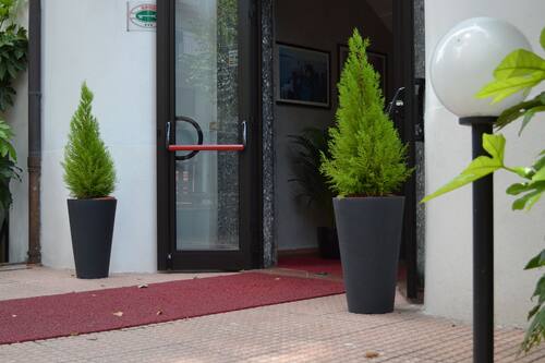Entrada al alojamiento