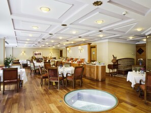 Daily buffet breakfast (EUR 15 per person)