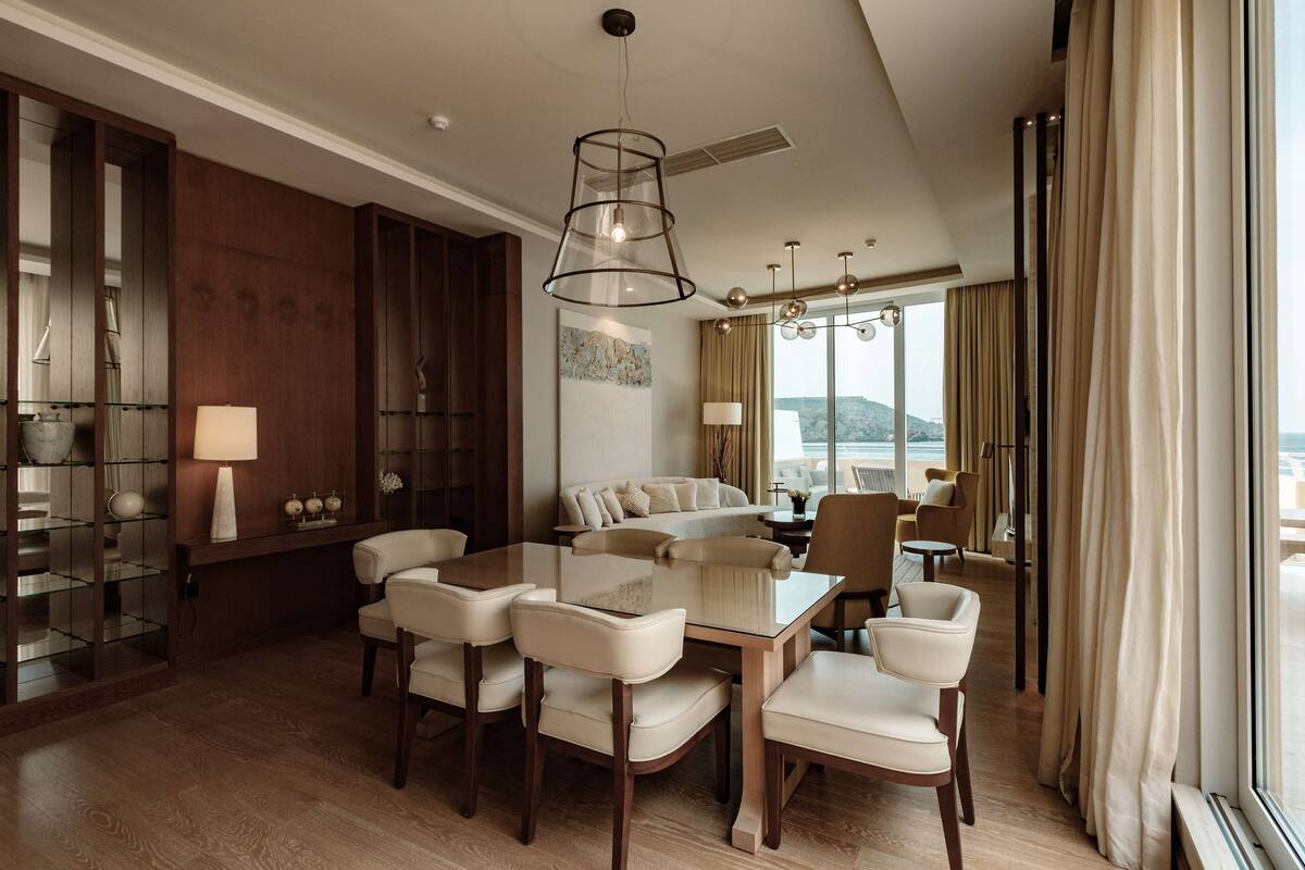 套房, 3 間臥室, 海景 (Sands Tower) | 防敏寢具、迷你吧、房內夾萬、書桌