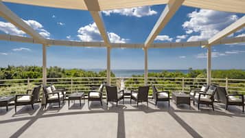 Terrasse sur le toit