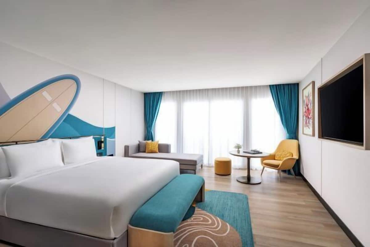 In-room safe, desk, blackout drapes, iron/ironing board