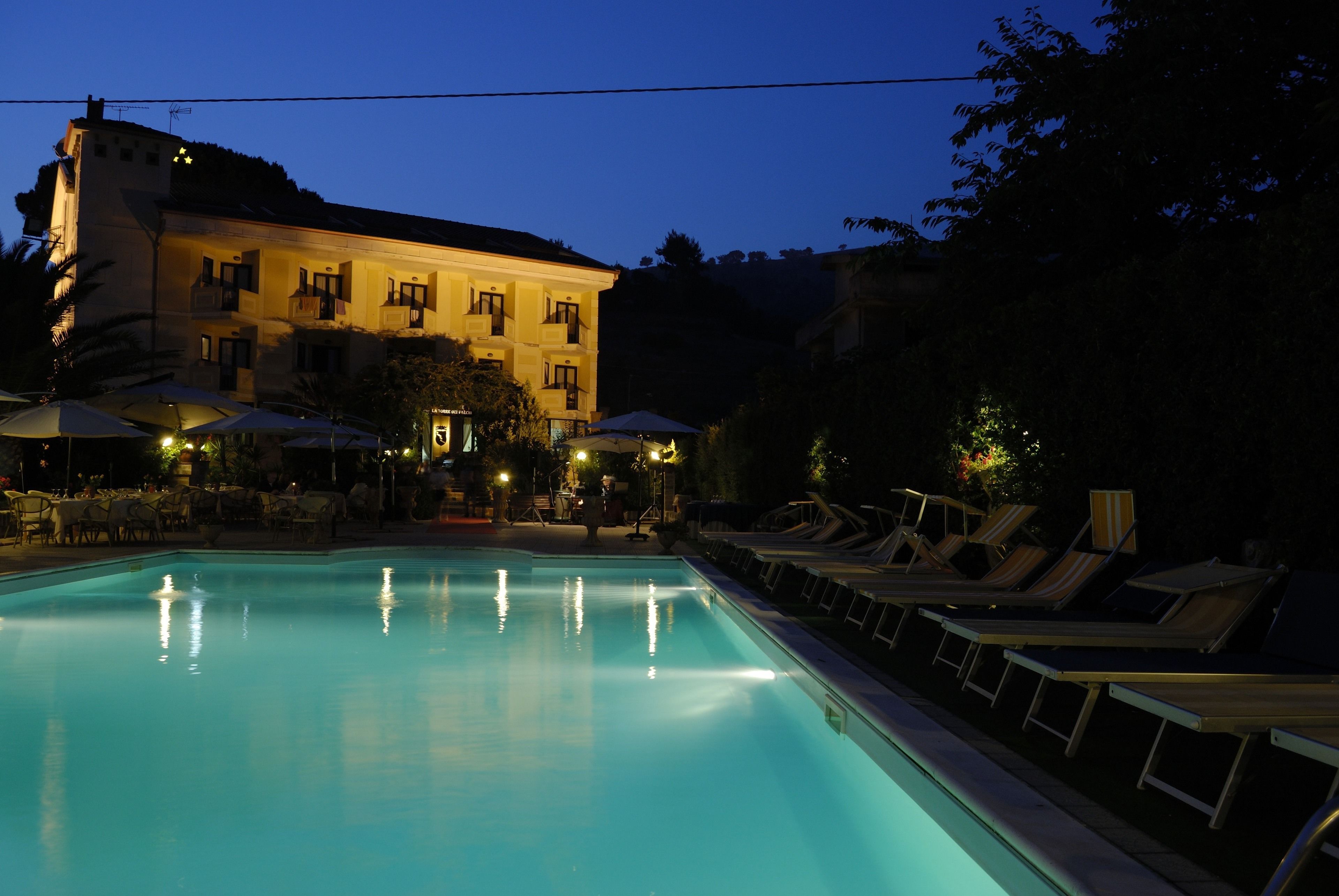 Outdoor pool, open 7:00 AM to noon, sun loungers