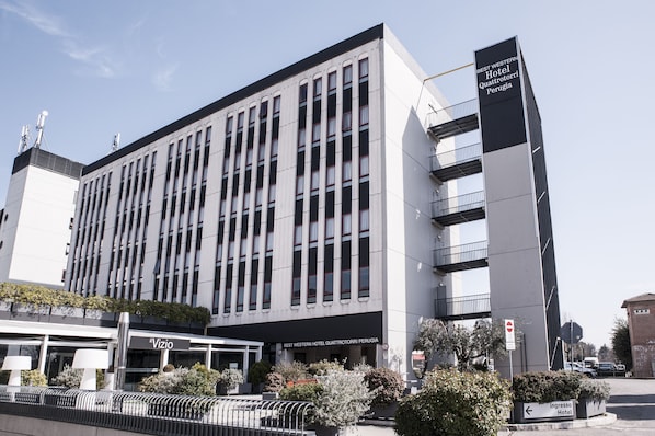 Voorkant van accommodatie