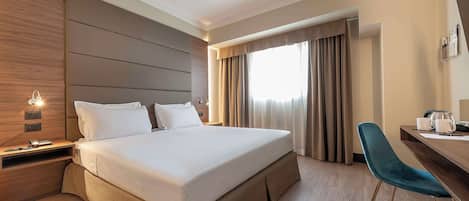 Superior Double Room | 1 bedroom, down comforters, minibar, in-room safe