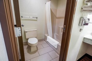 Room, 2 Queen Beds | Bathroom