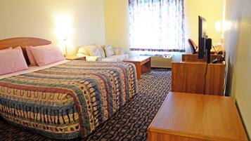 Suite, 1 cama de matrimonio grande con sofá cama | 1 dormitorio, wifi gratis, ropa de cama