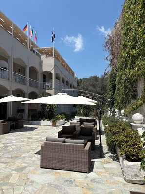Front of property - Benitses Arches (Corfu)