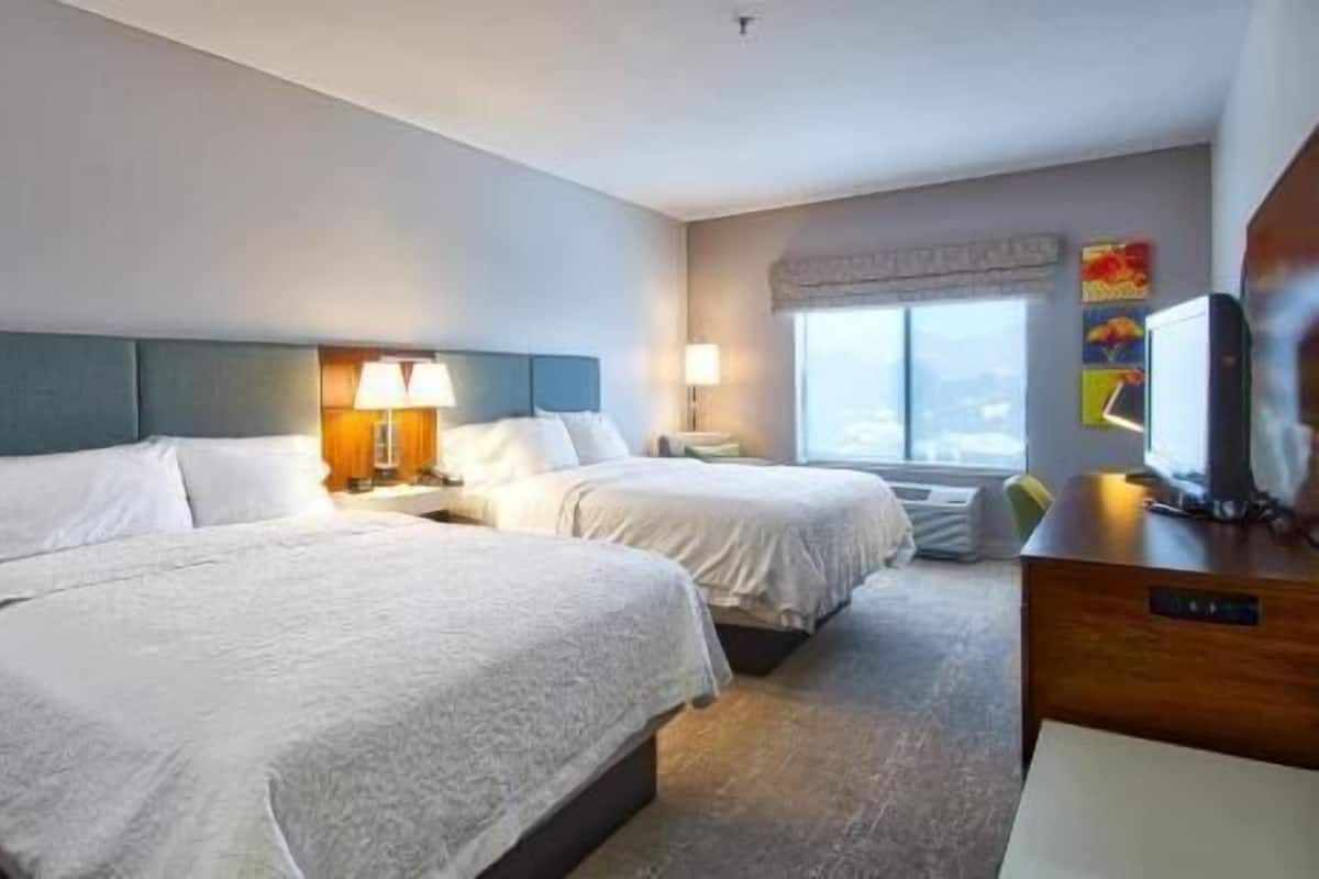 Premium bedding, pillowtop beds, minibar, in-room safe