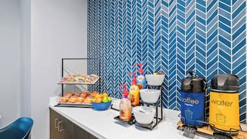 Free daily breakfast