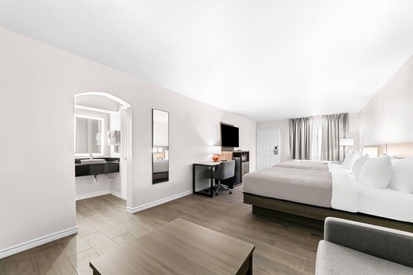 Suite, Multiple Beds, Non Smoking | Blackout drapes, free WiFi, bed sheets, wheelchair access