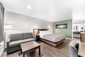 Blackout drapes, free WiFi, bed sheets, wheelchair access