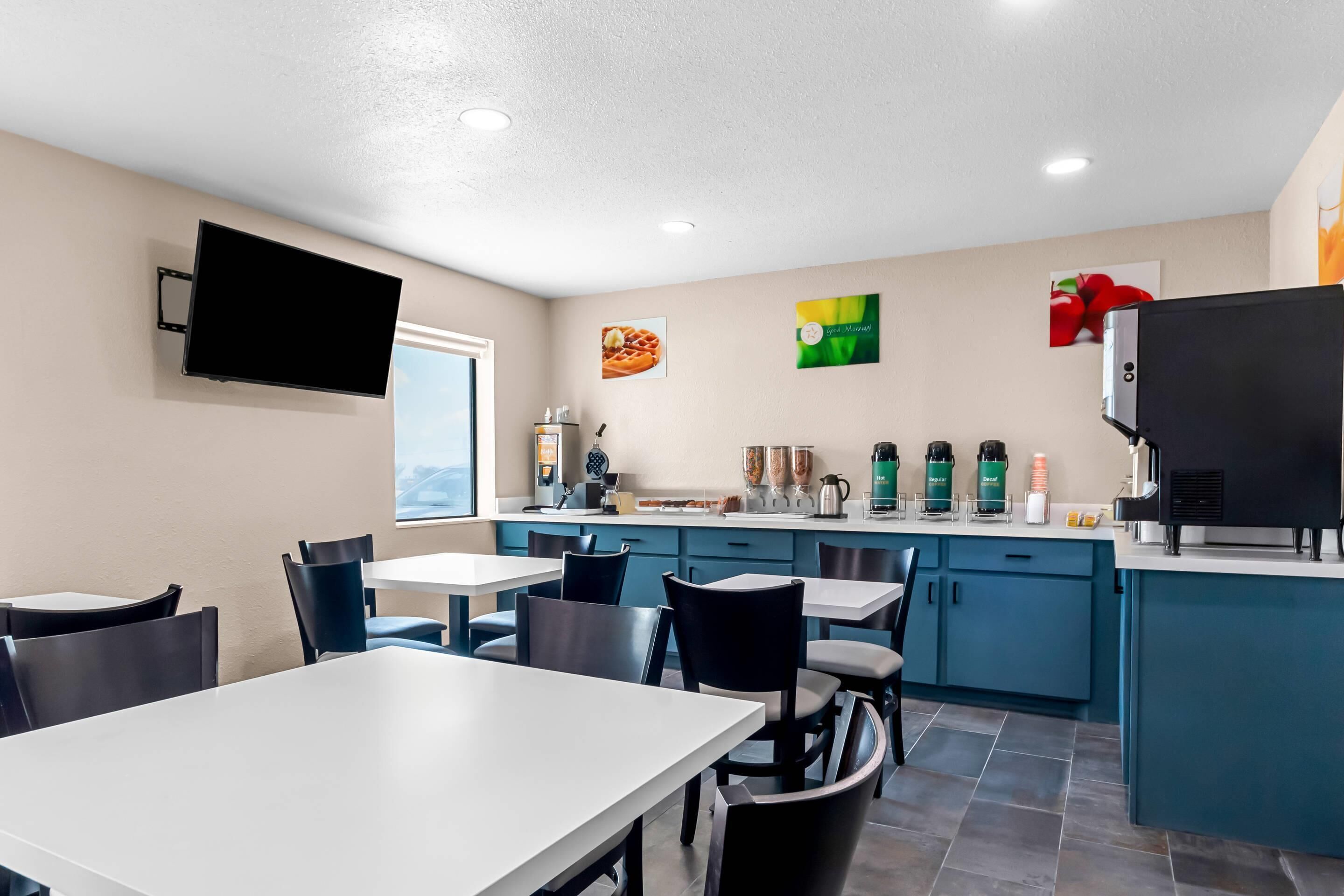 Café da manhã continental grátis todos os dias