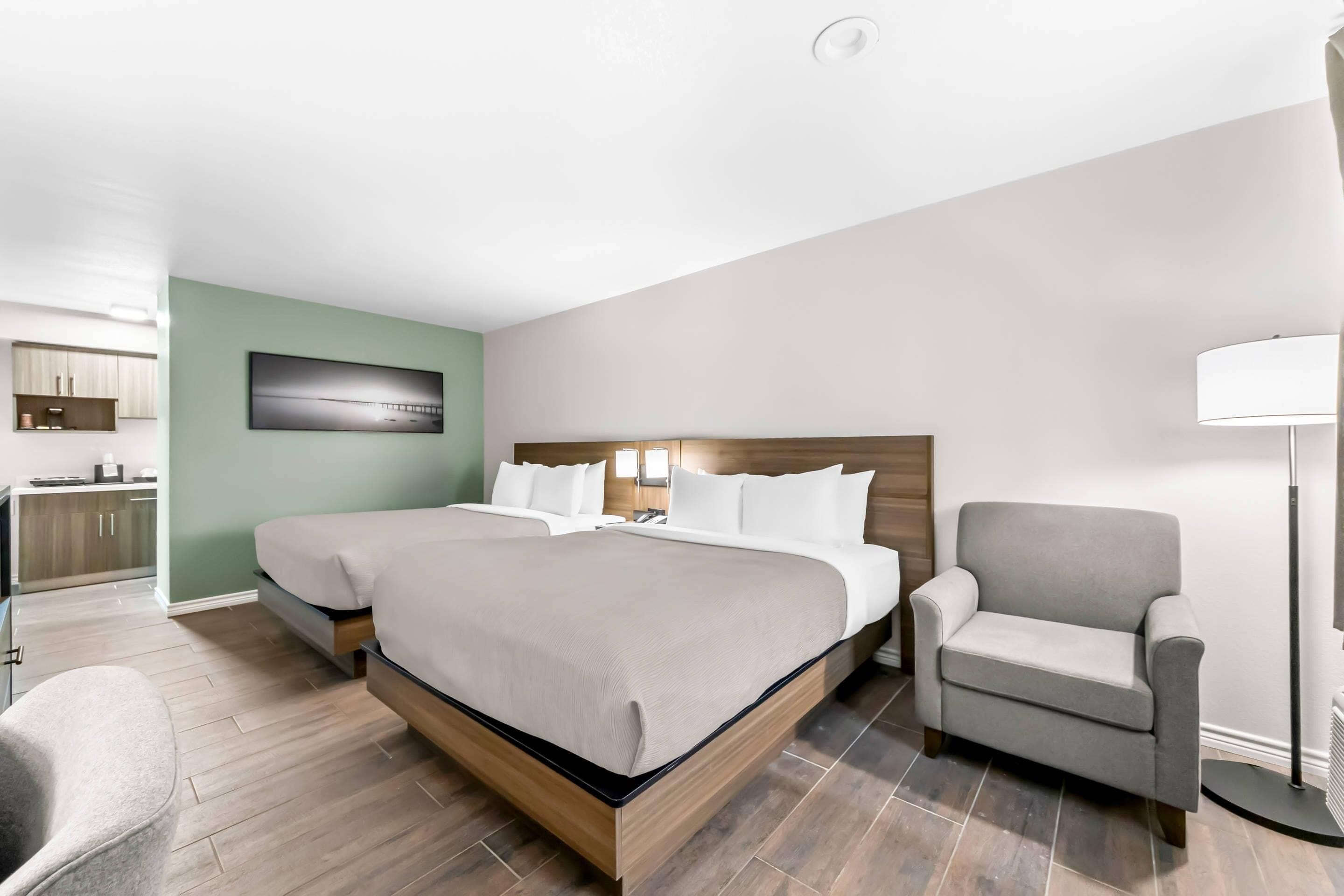 Blackout drapes, free WiFi, bed sheets, wheelchair access