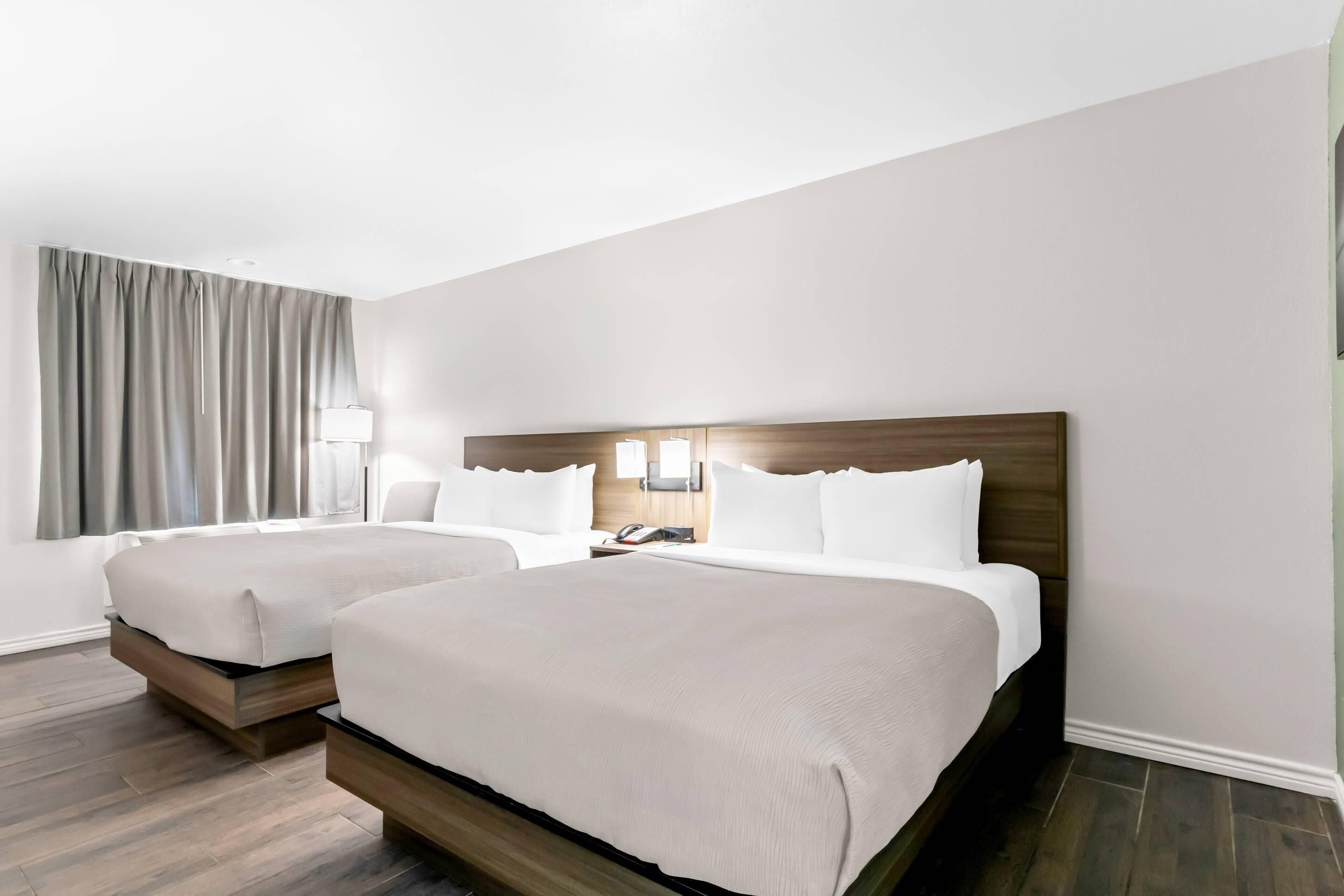 Blackout drapes, free WiFi, bed sheets, wheelchair access