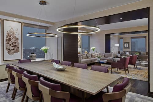 Presidential Suite, 1 Bedroom | Frette Italian sheets, premium bedding, down duvets, pillow-top beds