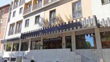 Fassade der Unterkunft