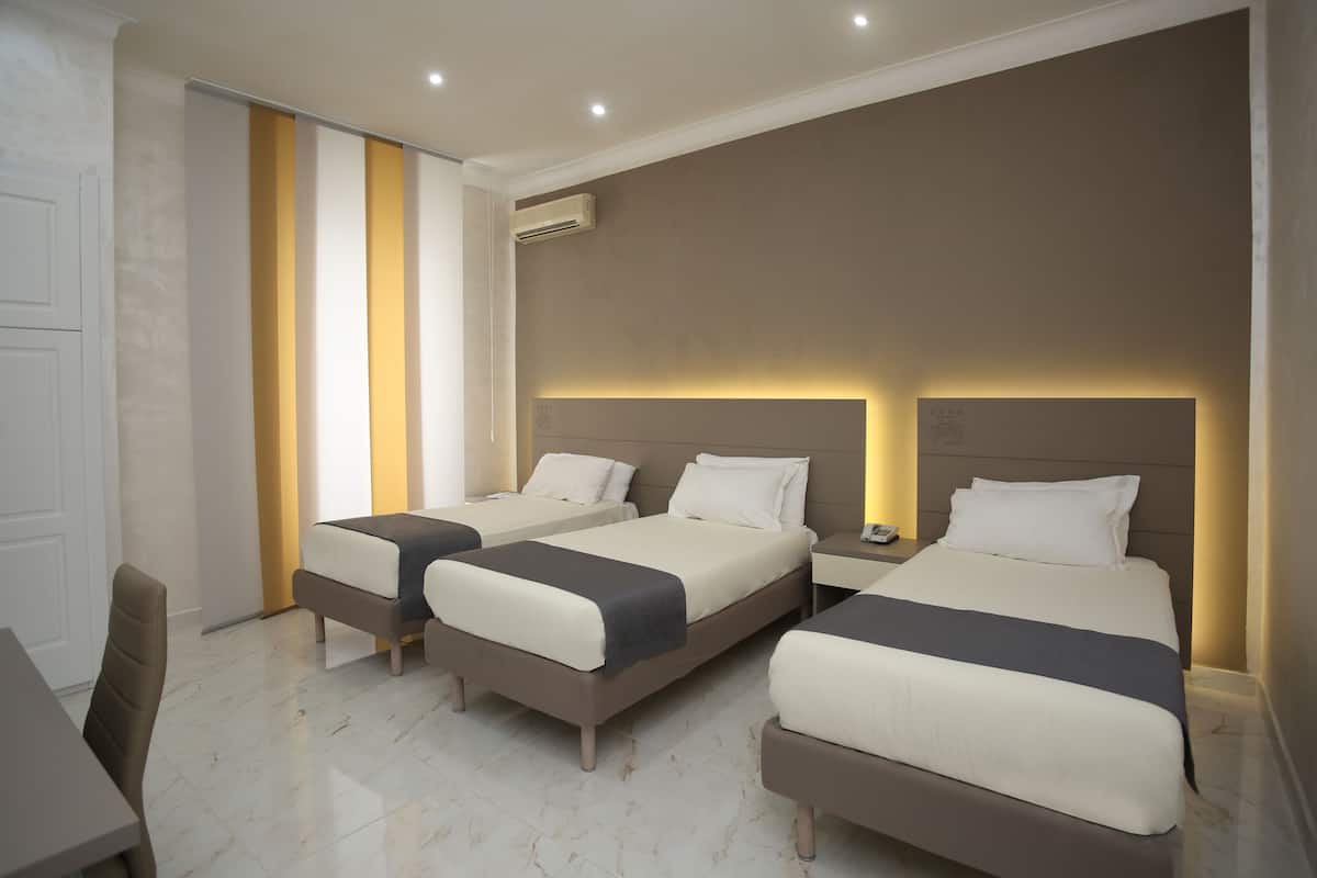 Hypo-allergenic bedding available, minibar, in-room safe, desk